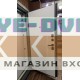 Стальная дверь "Дуэт Б" (адаптивная замковая часть)